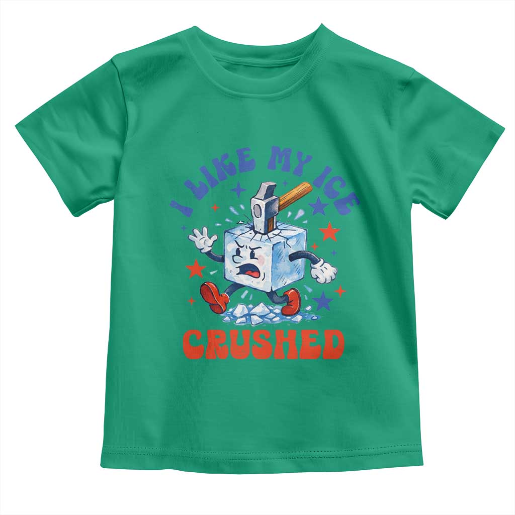 Subtle Abolish ICE Toddler T Shirt Vintage I Like My Ice Crushed