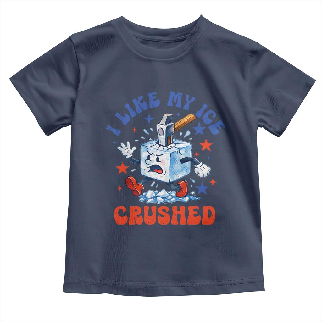 Subtle Abolish ICE Toddler T Shirt Vintage I Like My Ice Crushed