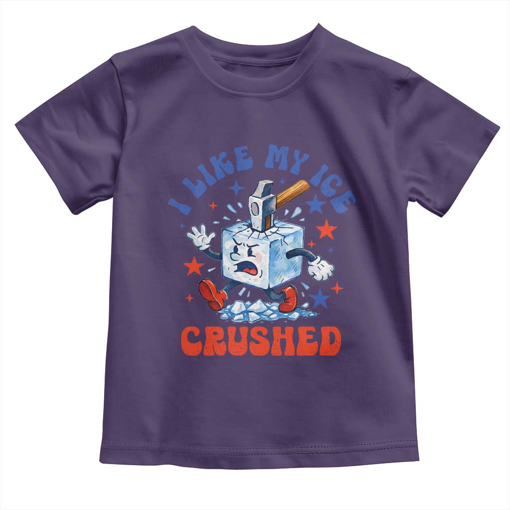 Subtle Abolish ICE Toddler T Shirt Vintage I Like My Ice Crushed