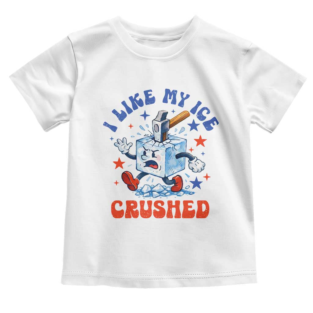 Subtle Abolish ICE Toddler T Shirt Vintage I Like My Ice Crushed