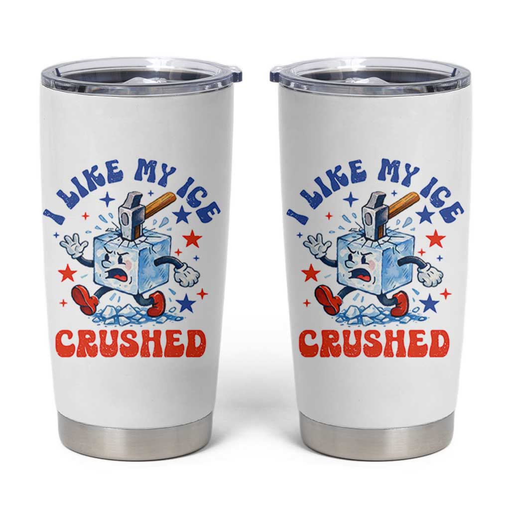Subtle Abolish ICE Tumbler Cup Vintage I Like My Ice Crushed