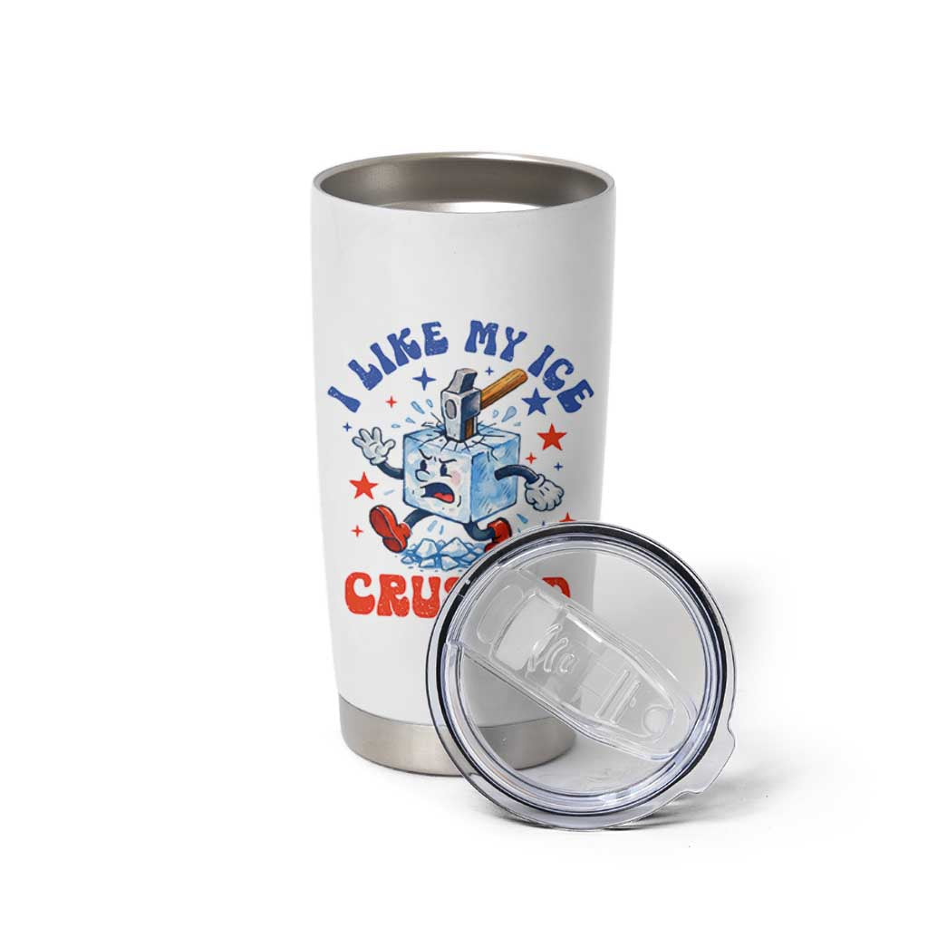 Subtle Abolish ICE Tumbler Cup Vintage I Like My Ice Crushed