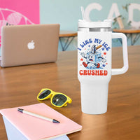 Subtle Abolish ICE Tumbler With Handle Vintage I Like My Ice Crushed