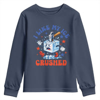 Subtle Abolish ICE Youth Sweatshirt Vintage I Like My Ice Crushed