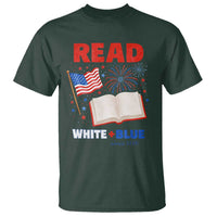 Patriotic Bookish 4th Of July Read White Blue Since 1776 T Shirt
