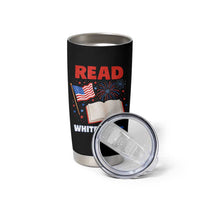Patriotic Bookish 4th Of July Read White Blue Since 1776 Tumbler Cup