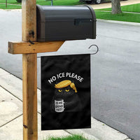 No ICE Protest Garden Flag Is He Dead Yet Black Cat Meme