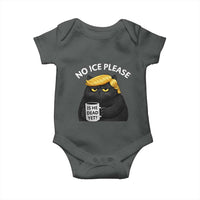 No ICE Protest Baby Onesie Is He Dead Yet Black Cat Meme