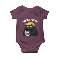 No ICE Protest Baby Onesie Is He Dead Yet Black Cat Meme