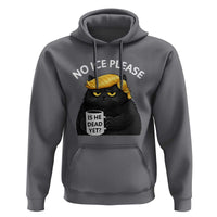 No ICE Protest Hoodie Is He Dead Yet Black Cat Meme