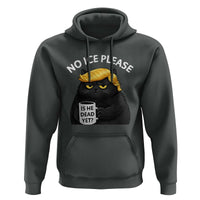No ICE Protest Hoodie Is He Dead Yet Black Cat Meme