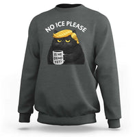 No ICE Protest Sweatshirt Is He Dead Yet Black Cat Meme