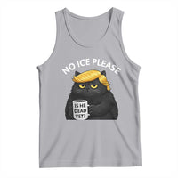 No ICE Protest Tank Top Is He Dead Yet Black Cat Meme