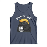 No ICE Protest Tank Top Is He Dead Yet Black Cat Meme