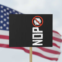 No ICE Protest Protest Sign Nope Sign Vertical
