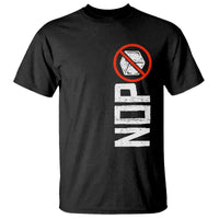 No ICE Protest T Shirt Nope Sign Vertical
