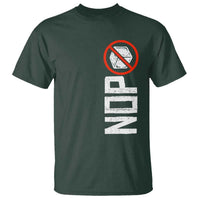 No ICE Protest T Shirt Nope Sign Vertical