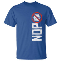 No ICE Protest T Shirt Nope Sign Vertical