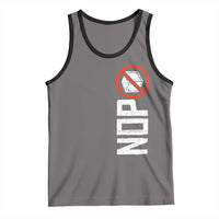No ICE Protest Tank Top Nope Sign Vertical