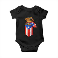 Funny Coqui Frog Puerto Rico Flag Baby Onesie Puerto Rican Taino Buricua Borinquen