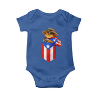 Funny Coqui Frog Puerto Rico Flag Baby Onesie Puerto Rican Taino Buricua Borinquen
