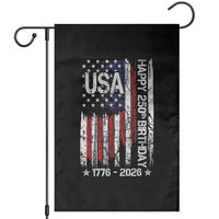 250 Years America Anniversary Flag Garden Flag 4th of July Patriotic Independence Day