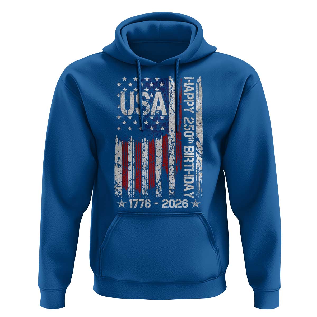 250 Years America Anniversary Flag Hoodie 4th of July Patriotic Independence Day