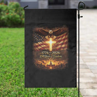 250th Anniversary USA Garden Flag 1776 2026 4th of July Patriotic Us 250 Flag