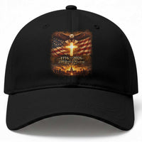 250th Anniversary USA Baseball Cap 1776 2026 4th of July Patriotic Us 250 Flag
