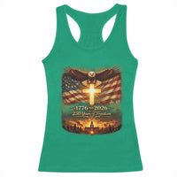 250th Anniversary USA Racerback Tank Top 1776 2026 4th of July Patriotic Us 250 Flag