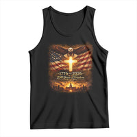 250th Anniversary USA Tank Top 1776 2026 4th of July Patriotic Us 250 Flag