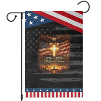 250th Anniversary USA Garden Flag 1776 2026 4th of July Patriotic Us 250 Flag