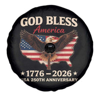 God Bless America 250th Anniversary Spare Tire Cover 250 Years USA 4th Of July