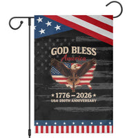 God Bless America 250th Anniversary Garden Flag 250 Years USA 4th Of July