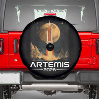 Launch To The Moon Mission Spare Tire Cover