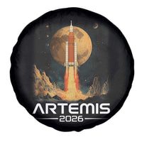 Launch To The Moon Mission Spare Tire Cover