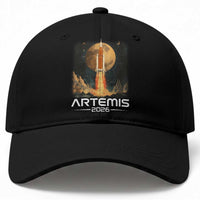 Launch To The Moon Mission Baseball Cap