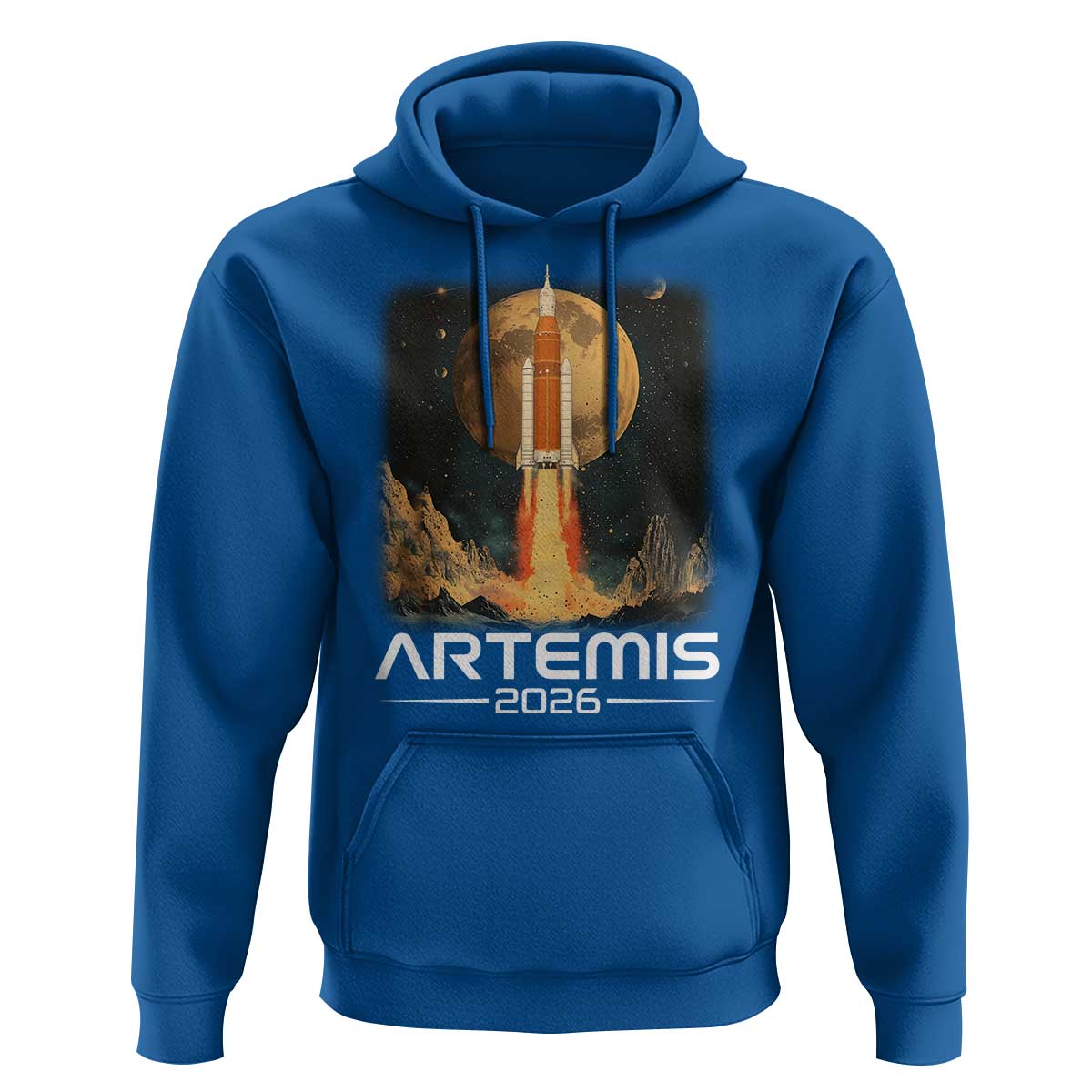 Launch To The Moon Mission Hoodie