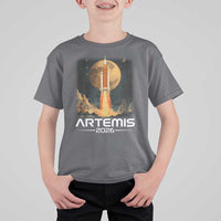 Launch To The Moon Mission T Shirt For Kid