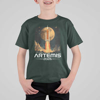 Launch To The Moon Mission T Shirt For Kid