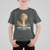 Launch To The Moon Mission T Shirt For Kid