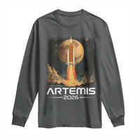 Launch To The Moon Mission Long Sleeve Shirt