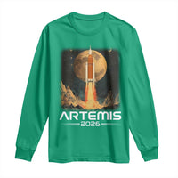 Launch To The Moon Mission Long Sleeve Shirt