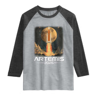 Launch To The Moon Mission Raglan Shirt