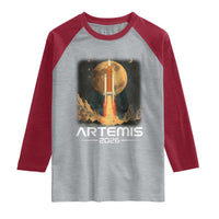 Launch To The Moon Mission Raglan Shirt
