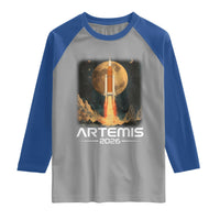 Launch To The Moon Mission Raglan Shirt