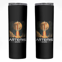 Launch To The Moon Mission Skinny Tumbler