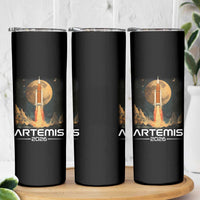 Launch To The Moon Mission Skinny Tumbler