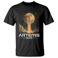 Launch To The Moon Mission T Shirt