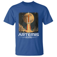 Launch To The Moon Mission T Shirt